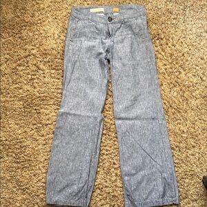 Pilcro and the Letterpress Gray Wide Leg Pants